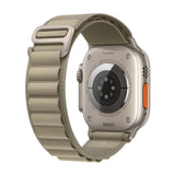 Apple Watch Ultra 2 GPS + Cellular 49mm Titânio Alpine Loop Azeitona M - Smartwatch