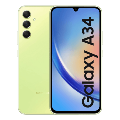 Smartphone Samsung Galaxy A34 5G Verde - 6.6