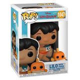 Funko Pop! Figura de Vinyl Disney Lilo &Stitch: Lilo with Pudge - 1047