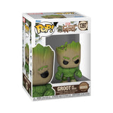 Funko Pop! Figura de Vinyl Marvel We Are Groot: Groot as Hulk - 1397