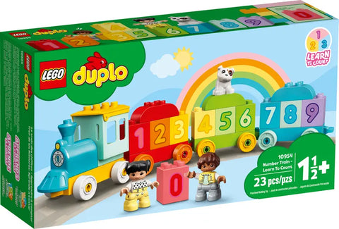 Jogo de Construção LEGO Duplo - 10954 Comboio dos Números - Aprender a Contar