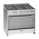Fogão Gás Natural Meireles E 911 X Misto Inox 90Cm