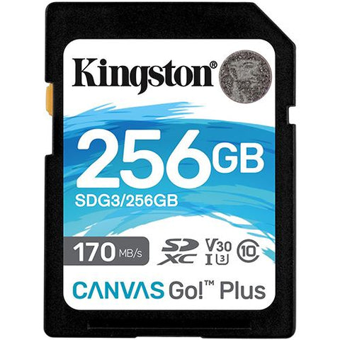 Cartão de Memória SDXC Kingston Canvas Go Plus - 64GB