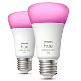 Lâmpada Smart Philips Hue WCA LED Wi-Fi 9W E27 Pack 2 Unidades