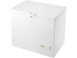 Arca Congeladora Horizontal Indesit OS2A250 | 91,6x101x69,8 cm | 255 L | E | Branco