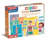 Jogo Montessori: Corpo Humano - Clementoni