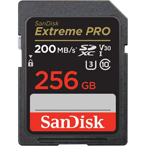 Cartão de Memória SDXC Sandisk Extreme Pro - 256GB