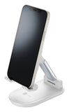 Suporte Mesa Smartphone Cellularline Table Stand Branco