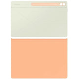 Capa Samsung Smart Book Cover para Galaxy Tab S9 Ultra/S10 Ultra - Laranja/Verde