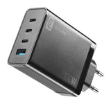 Carregador Cellularline Nano Gan 3x USB-C + 1x USB-A 100W Preto