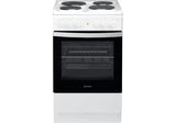 Fogão Indesit IS5E4KHW/EU | Elétrico | 85x50x60 cm | 4 Zonas | A | Branco