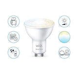Lâmpada Inteligente Wiz GU10 - 50W - Luz Branca (TW)
