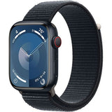 Apple Watch Series 9 GPS 45mm - Cellular - Alumínio Meia-Noite | Bracelete Loop Meia-Noite