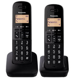 Telefone sem Fios Panasonic DECT KX-TGB612 Duo Preto