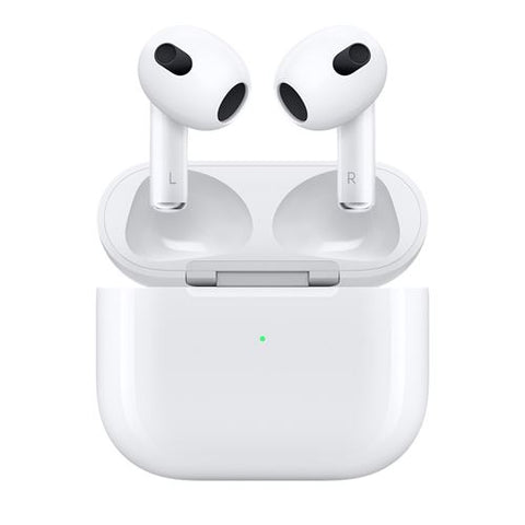 Auriculares True Wireless Apple AirPods (3.ª geração) - Caixa de Carregamento Lightning - Branco