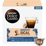 Cápsulas Café Dolce Gusto Sical - Descafeinado | Intensidade 5 | 16 Cápsulas