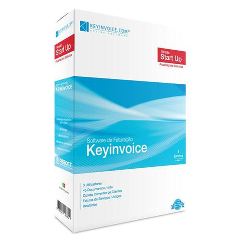 Software Keyinvoice Start Up Software de Faturação 1 Ano