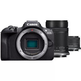 Máquina Fotográfica Mirrorless Canon EOS R100 + RF-S 18-45 mm f/4.5-6.3 IS STM + RF-S 55-210 mm f 5-7.1