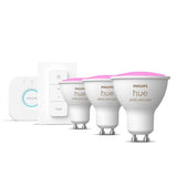 Lâmpada Smart Philips Hue WCA LED Wi-Fi 4.3W GU10 Starter Kit