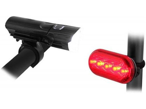 Kit de Luzes T'nB UMLED2 Dianteira e Traseira para Bicicleta ou Trotinete