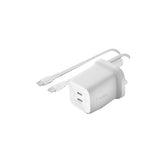 Carregador 65W + Cabo Belkin - Branco - 2m