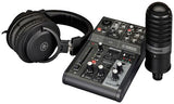 Pack Streaming AG03MK2 LSPK Preto Yamaha
