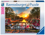 Puzzle Bicicletas em Amesterdão - Imagem 2 - 1000 Peças - Ravensburger