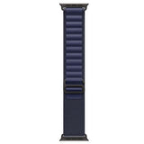 Bracelete Loop Alpine Apple para Apple Watch Ultra 49mm M - Azul Navy/Titânio Preto