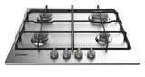 Placa a Gás Indesit THP 642 IX/I | 58 cm | 4 Zonas | Aço inoxidável