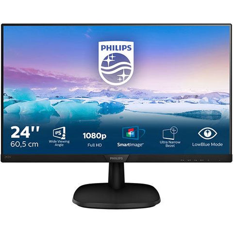 Monitor Philips 243V7QDSB/00 | 24'' | 75 Hz | Full HD