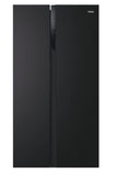 Frigorífico Americano Haier HSR3918ENPB | 177,5x90,8x64,7 cm | 528 L | E | Preto