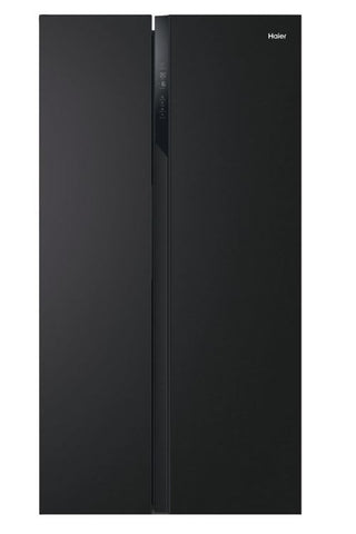 Frigorífico Americano Haier HSR3918ENPB | 177,5x90,8x64,7 cm | 528 L | E | Preto