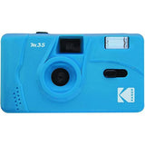 Máquina Fotográfica Analógica Kodak 35mm com Flash - Azul