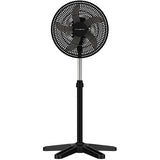 Ventoinha de Pé Turbo Essential VU3110F3 - Preto