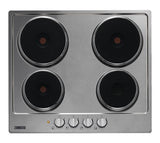Placa de Cozinha Zanussi ZEE6942FXS | 59.4 cm | 4 Zonas | Aço inoxidável
