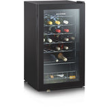 Cave de Vinho Severin KS9894 | 84x48x47 cm | 33 Garrafas | G | Preto