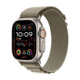 Apple Watch Ultra 2 GPS 49mm - Cellular - Titânio | Bracelete Loop Alpine - Azeitona - S