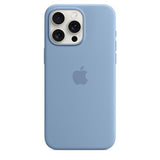 Capa Silicone Apple com MagSafe para iPhone 15 Pro Max - Azul Inverno