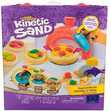 Jogo de Plasticina Kinetic Sand - Squish Pizza - Spin Master