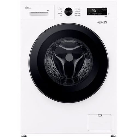 Máquina de Lavar Roupa LG F4X1009NWK | 9 Kg | 1400 RPM | A | Branco