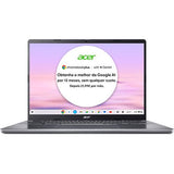 Computador Portátil Acer Chromebook Plus 514 CB514-3H com Google AI | 14 WUXGA | AMD Ryzen 3 7320C | 8GB | 128GB eMMC