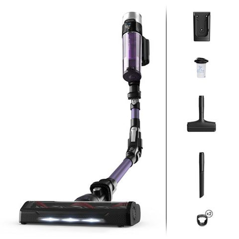 Aspirador Vertical Rowenta X-Force Flex 9.6 Allergy RH2039WO - Roxo | Flex | Autonomia: 45min