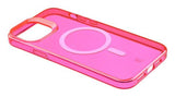 Capa Cellularline iPhone 14 Plus Gloss Mag Rosa