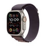 Apple Watch Ultra 2 GPS 49mm - Cellular - Titânio | Bracelete Loop Alpine - Índigo - M