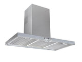 Exaustor de Parede Teka DSH 985 | 90x48 cm | 735 m³/h | 68 dB | A | Aço inoxidável