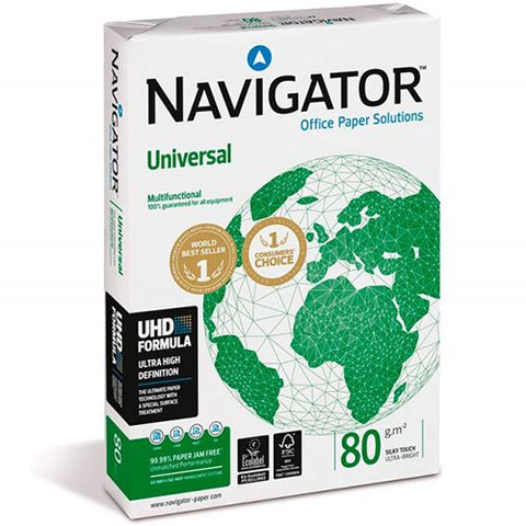 Resma de Papel Impressora Navigator Universal A4 80gr - 150 Folhas