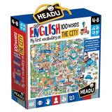 Puzzle Easy English 100 Words: The City - Headu