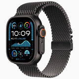 Apple Watch Ultra 2 GPS 49mm - Cellular - Titânio Preto | Bracelete Loop Milanesa Titânio Preto - M