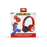 Headset Bluetooth Mario Logo Kids