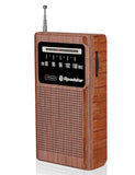 Rádio Portátil de Bolso Roadstar TRA-1230/WD Madeira